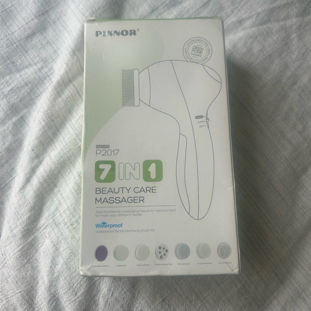 PIXNOR 7 in 1 Beauty Care Face Cleanser and Massager
